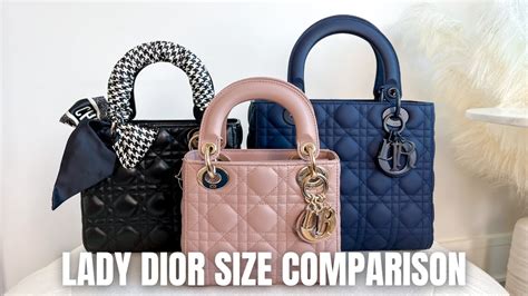 lady dior fard small|lady dior small vs medium.